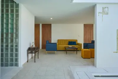 Zona de estar de Casa Orbit AC Pool Jacuzzi Central Location