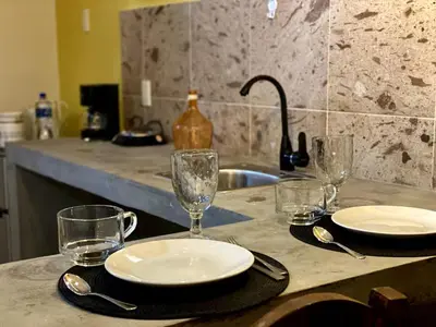 Plano de 1-Bed Loft in Oaxaca - Steps from Downtown