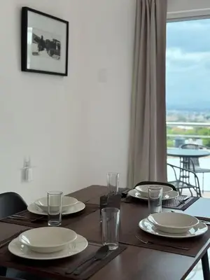 Plano de Cozy 2BR Apt in Oaxaca - Peaceful