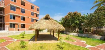 Jardín al aire libre en Departamento Villas Doradas