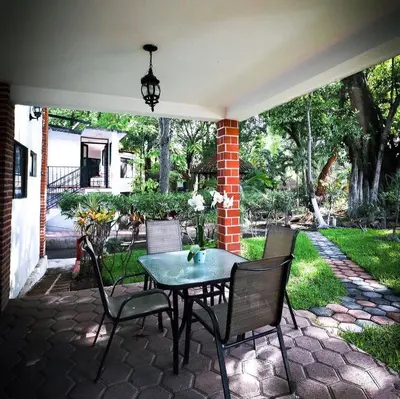 Jardín al aire libre en Hotel Boutique Canto Del Agua