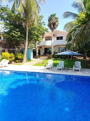 Piscina en o cerca de Casa Los Mangales