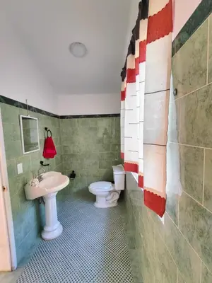Un baño de Casa Los Mangales