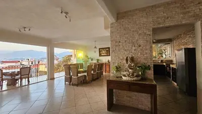 Zona de estar de Casa las Palmas