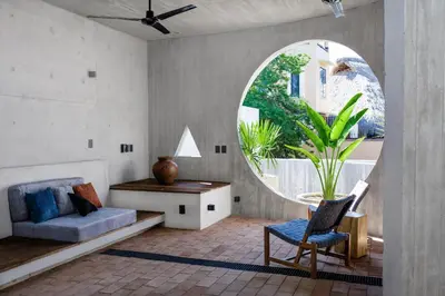 Zona de estar de Casa Zii