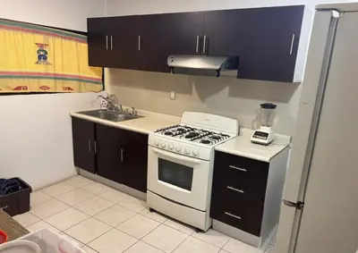 Una cocina o zona de cocina en Apartamento Atzompa Oaxaca