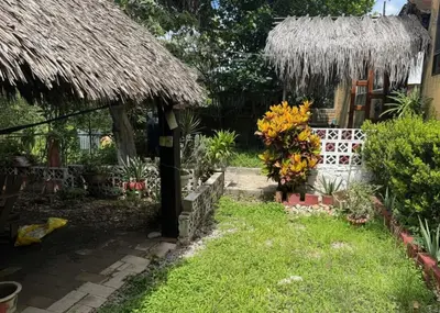 Jardín al aire libre en Apartamento Atzompa Oaxaca