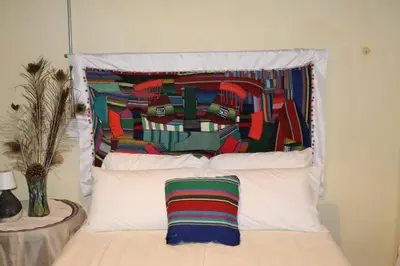 Cama o camas de una habitación en Atelier Oaxaca