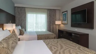 Cama o camas de una habitación en Staybridge Suites Puebla by IHG