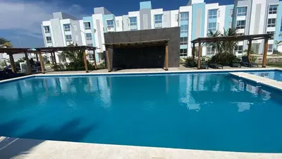 Piscina en o cerca de Departamento Cielo Azul