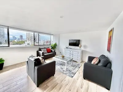 Plano de Penthouse para 12 personas Xoco a una calle Estadio GNP 28 min