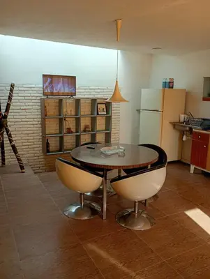 Una cocina o zona de cocina en Bonito Departamento Centrico en Puebla Capital