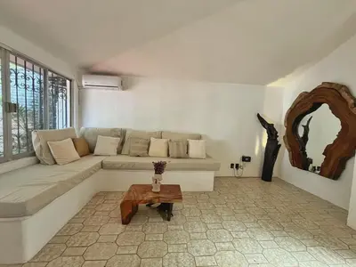 Zona de estar de Casa Amanecer