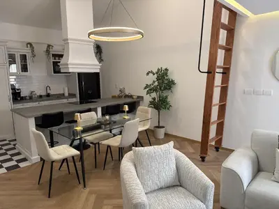 Una cocina o zona de cocina en Adika