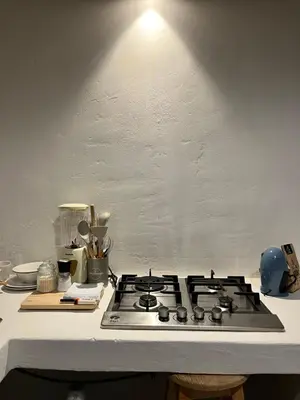 Una cocina o zona de cocina en Casa Momo Playa Zipolite Oaxaca