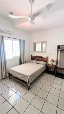 Cama o camas de una habitación en Huatulco Sun Stay