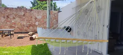 Jardín al aire libre en Casa Guacamayas