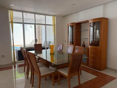 Zona de estar de Casa Vemisa Puerto Escondido