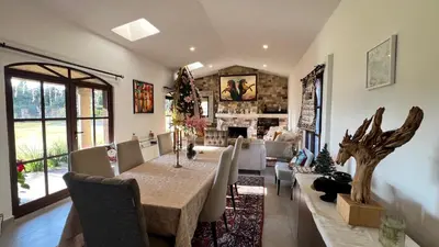 Zona de estar de Casa La Patrona