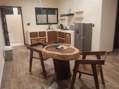 Una cocina o zona de cocina en Apartamentos KALHANY