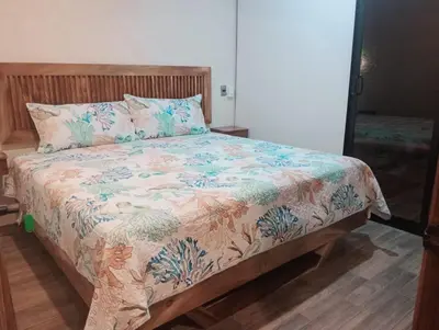 Cama o camas de una habitación en Apartamentos KALHANY