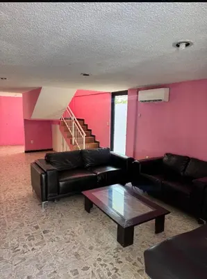 Zona de estar de Villa La Rosa Acapulco