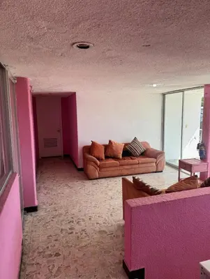 Zona de estar de Villa La Rosa Acapulco
