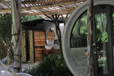 Jardín al aire libre en kubhotel