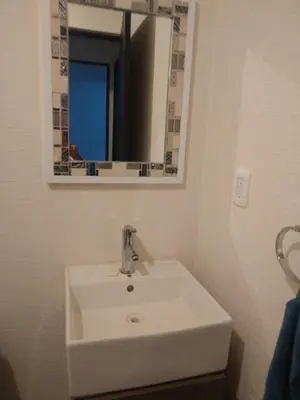 Un baño de Apartment 5 minutes away from AICM, GNP