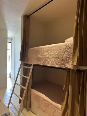 Litera o literas de una habitación en Hotel Men Zipolite