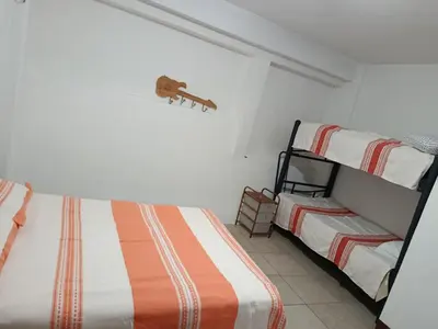 Cama o camas de una habitación en Casa Tradición Oaxaqueña