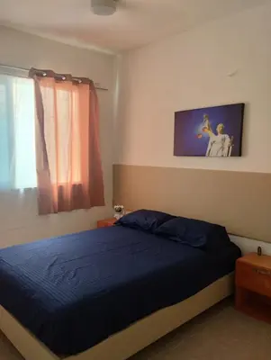 Cama o camas de una habitación en Casa céntrica en Veracruz