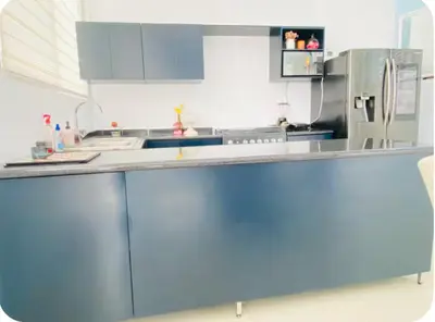 Una cocina o zona de cocina en Privacidad