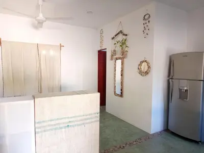 Una cocina o zona de cocina en Zicatelas Depa