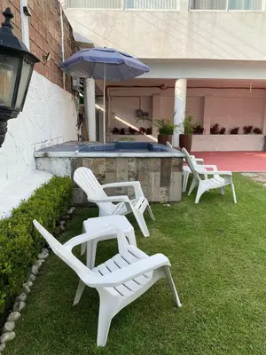 Jardín al aire libre en Casa El nido de las flores