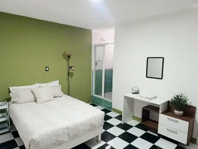 Cama o camas de una habitación en Rincón 