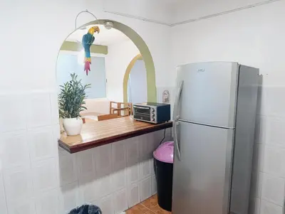 Una cocina o zona de cocina en Rincón 