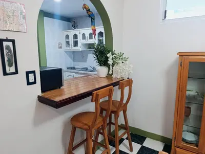 Una cocina o zona de cocina en Rincón 