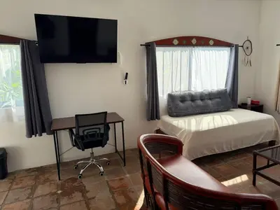 Cama o camas de una habitación en Punta Teresita Chapulines, inmejorable ubicacion