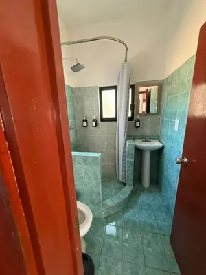 Un baño de Punta Teresita Chapulines, inmejorable ubicacion