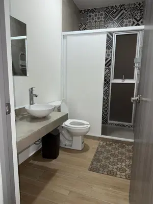 Un baño de Departamento oasis