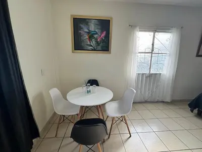 Zona de estar de Loft Renée a 10 minutos del Zócalo