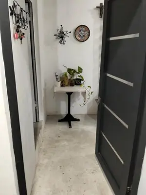 Plano de Small apartment with entrance to the beach