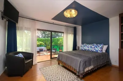 Cama o camas de una habitación en Casa Mayo