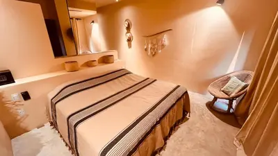 Cama o camas de una habitación en Luxury Ocean View Villa
