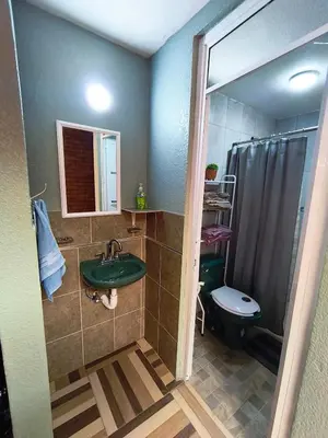 Un baño de Alojamiento en Tlaxco
