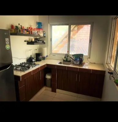 Una cocina o zona de cocina en Casa Yolotli