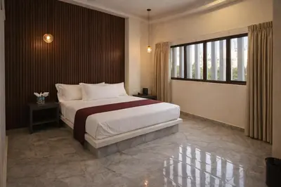 Cama o camas de una habitación en Hotel Olimpica Boutique
