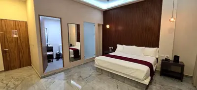 Cama o camas de una habitación en Hotel Olimpica Boutique