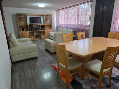 Zona de estar de Departamento Estupendo en Coyoacán CDMX